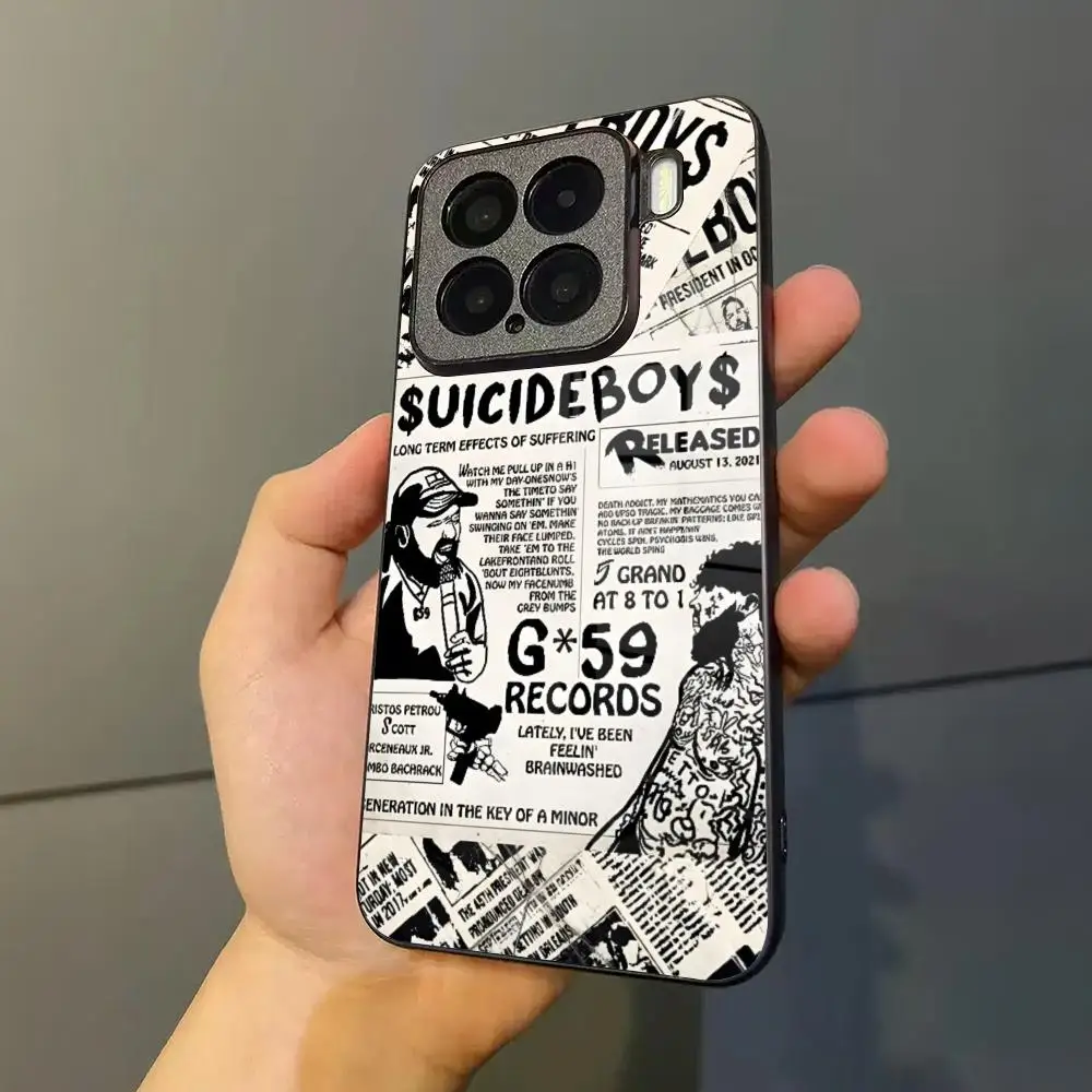 Rap Group S-Suicideboys-S G59 Handyhülle für Xiaomi Redmi Note 15 14 13 12 11 Pro plus Glasabdeckung