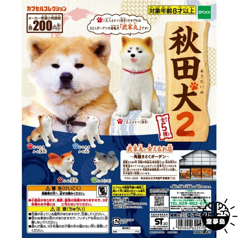 

TARLIN Gashapon Figure Anime Kawaii Japanese Akita Shiba Inu Dog Miniature Gacha Figurine Cute Capsule Toy Doll Accessories