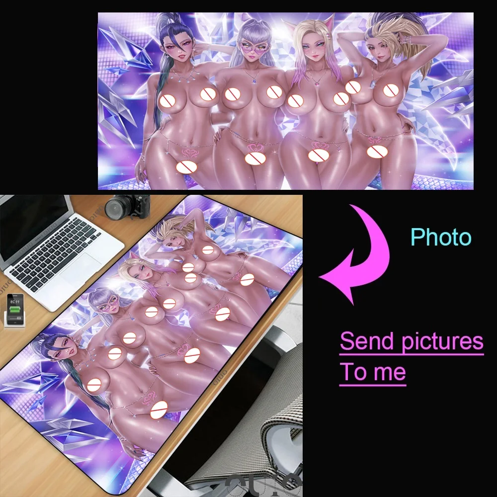 

Custom Sexy Mouse Pad DIY Naked Girl Gamer Mousepad Customized Personalized Desk Mat Rubber 900x400 Design Your Own Mouse Mats