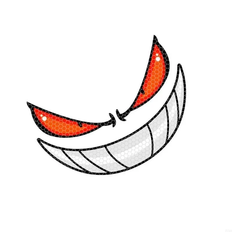 Raised Evil Eyes Car Sticker Decorative Sticker Waterproof Motorbike Accessory 72XB