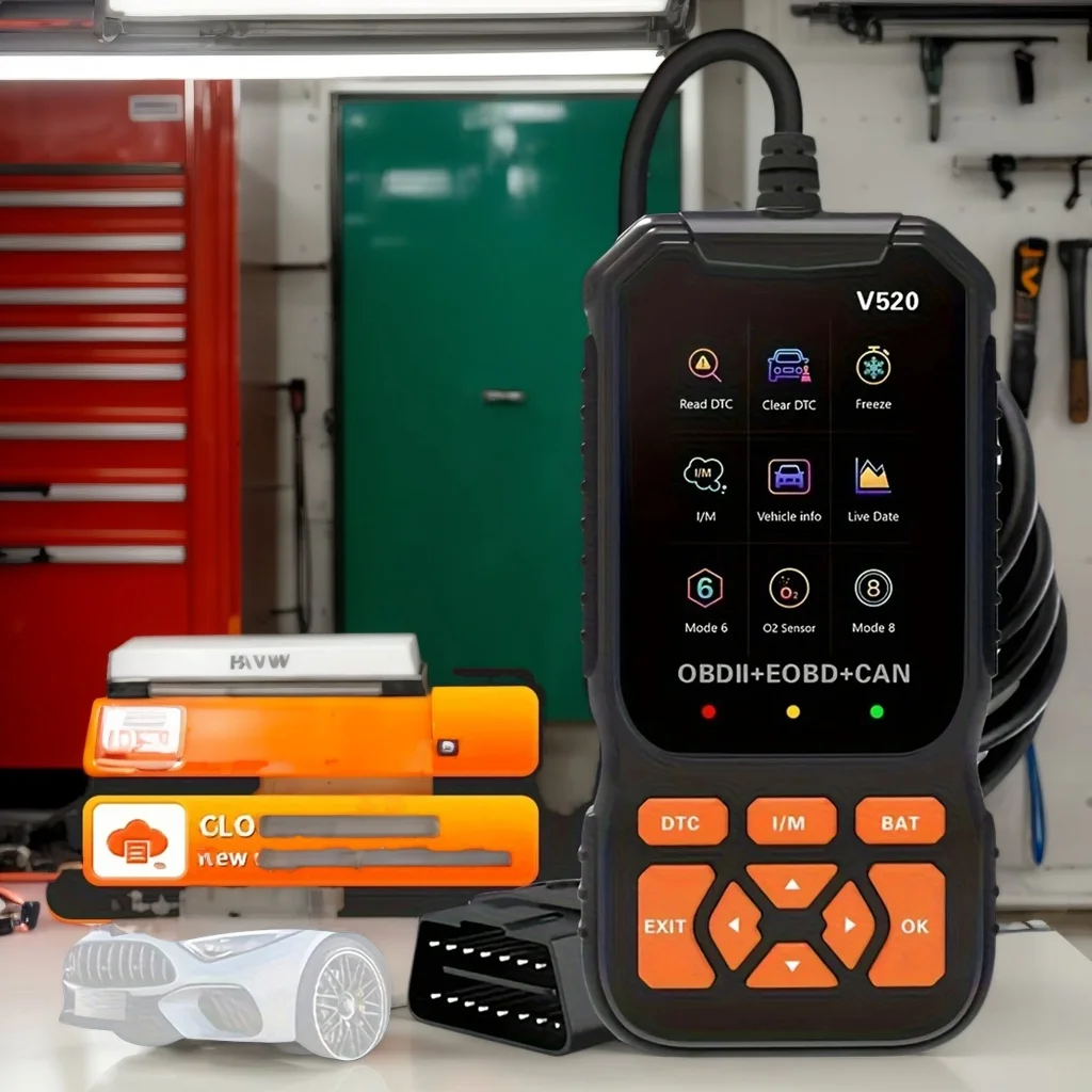 

Диагностический инструмент Bluetooth OBDII — беспроводной сканер автомобильных кодов с приложением для iOS/Android для чтения DTC и тестирования батареи