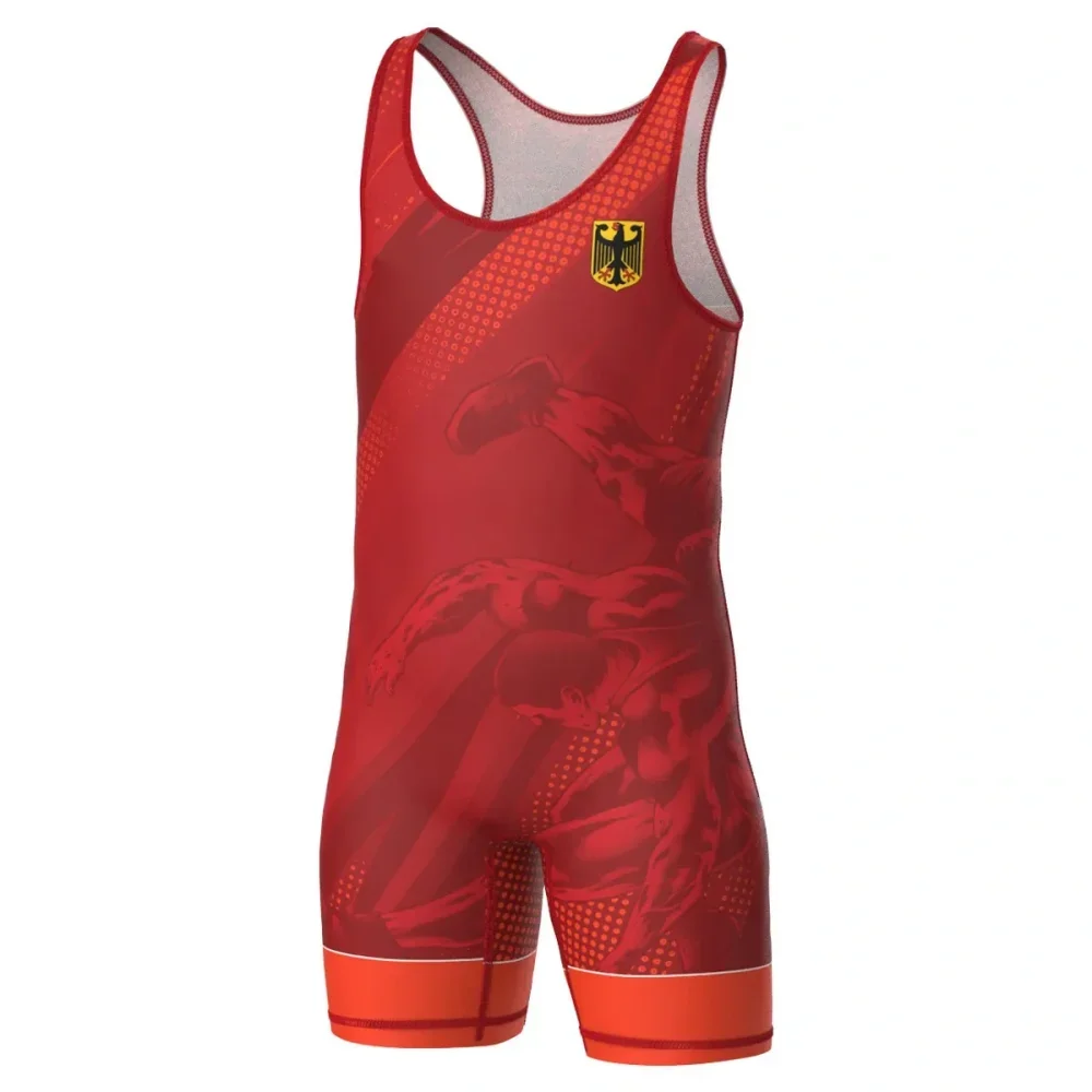 AliExpress NONE new Men Wrestling Singlet Uniform Advanced Singlets Clothing Train Wrestling Gear Running Speedsuit Sportwear Boxing Tights 2025