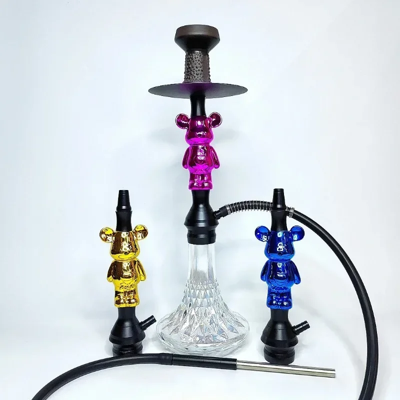 

Medium arabian shisha medium cartoon love bear 2023 new hookah
