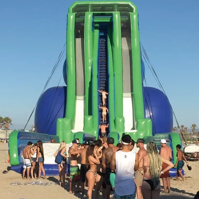 New Inflatable Slide Commercial Giants Kids Adults Inflatable Pool Skys Dry Water Slides Playground for Festivals Summer Fun