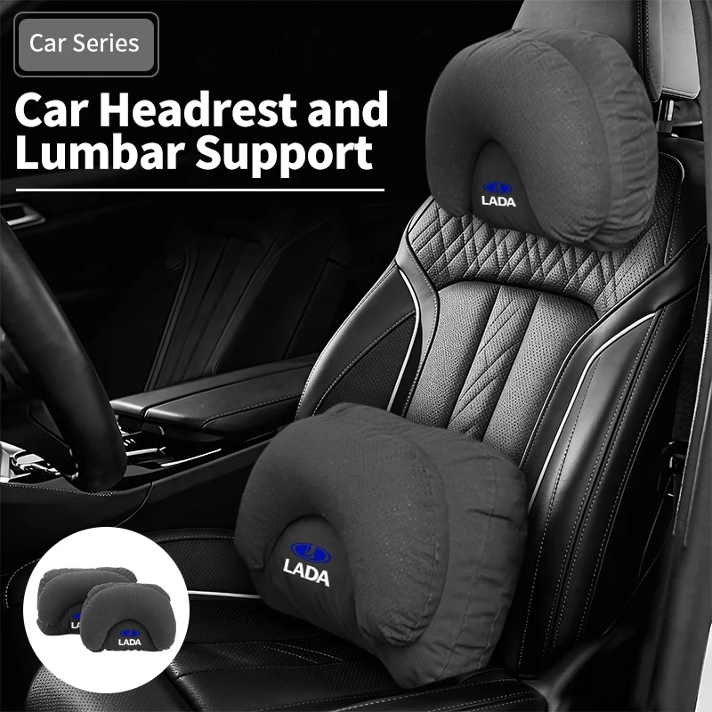 

Car Seat Head Support Lumbar Cushion Headrest Neck Pillow For Lada 2110 2114 Largus 2112 110 2105 2107 2106 Vesta Niva