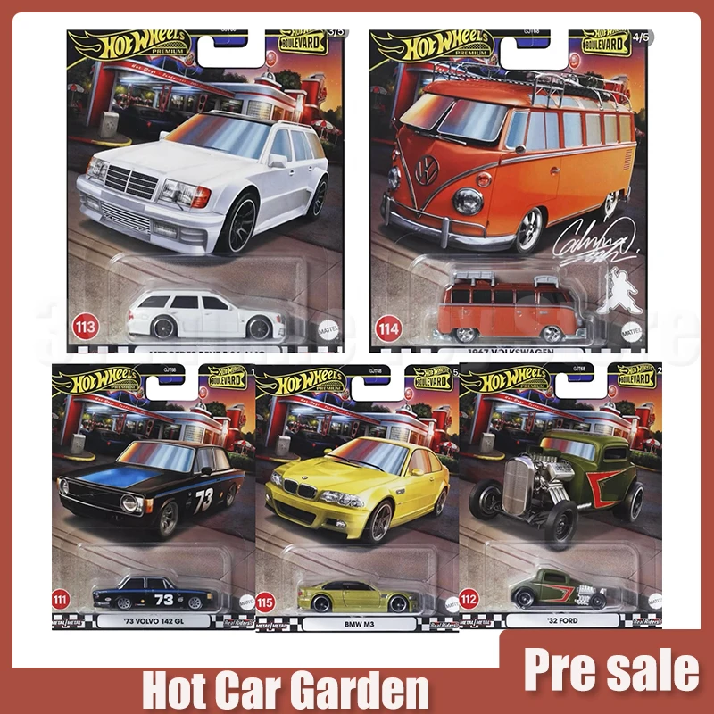 1/64 Cars Model Hot Car Garden Route Series Car Diecast Vehicle Models Cars Boulevard 23 Mix 5 - 2024 Gjt68 Z Collect Toys Gifts