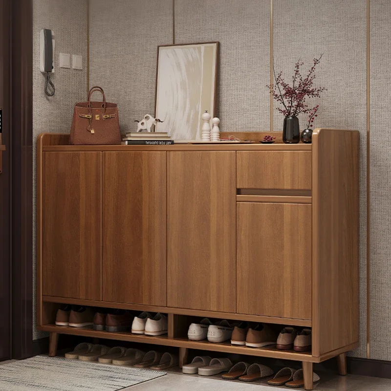 Cabinet Drawer Living Room Cabinets Balcony Furniture Vertical Space Saving Shoe Rack Hallway Stand Shoes Storage Organizer Home image 6