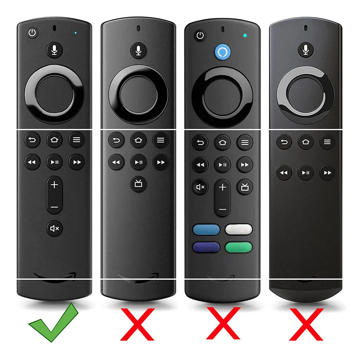 Compatible with Fire TV Stick 4K 2018 Remote Cover, Suitable for Fire TV Stick 2nd and 4th Generation
