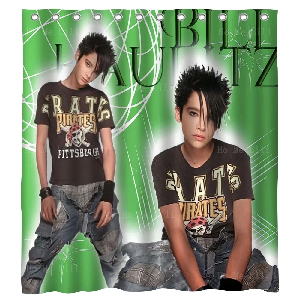 

Germany Music Group Tokio Hotel Bill Kaulitz Perform At Europe Music Awards Shower Curtain