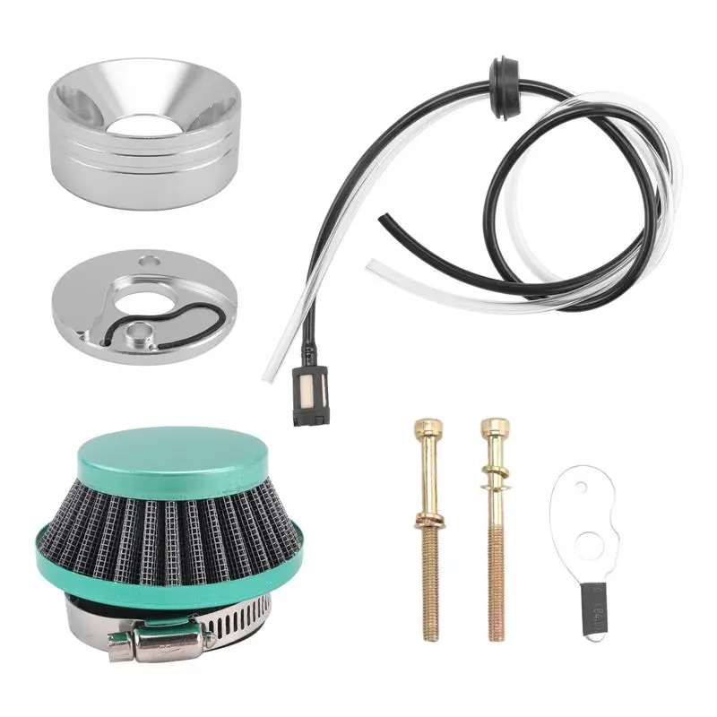 

Комплект воздухозаборной трубки, воздушного фильтра и маслопровода 42 мм для суперминибайков, мини-кроссовых мотоциклов, квадроциклов 47cc 49cc (тюнинг)