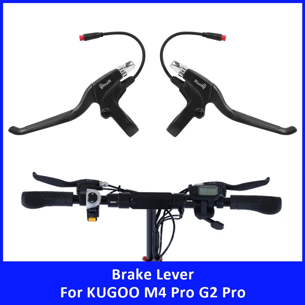 

Kickscooter Handlebar Brake Lever for KUGOO M4 Pro G2 Pro Brake Handle Grip Replacement Spare Parts Electric Scooter Accessories