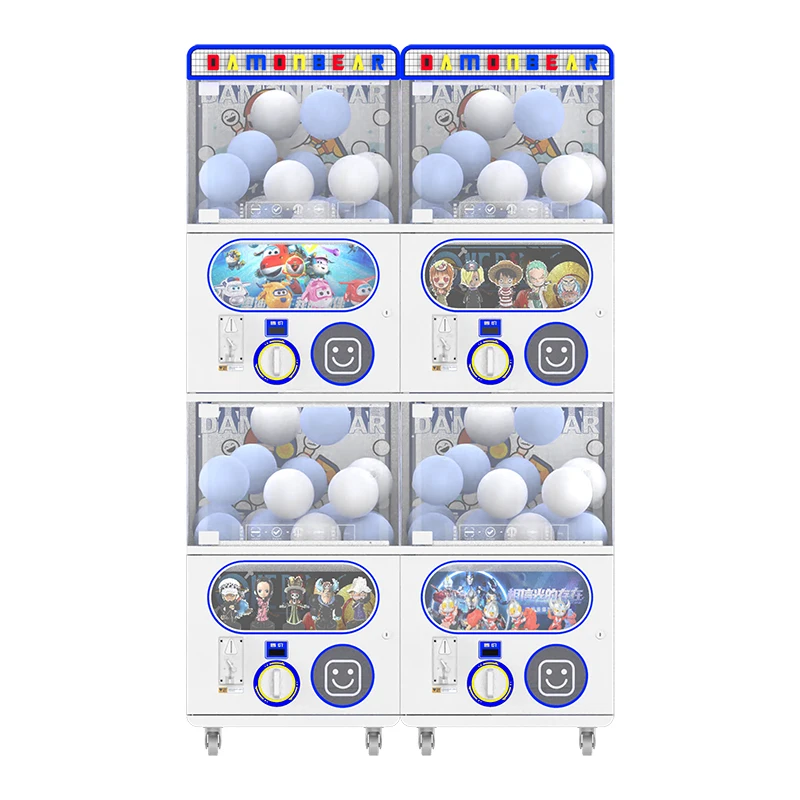 Cheap Price Game Gift Center Double-layer Universe Code Coin Operated Egg Twisting Machine