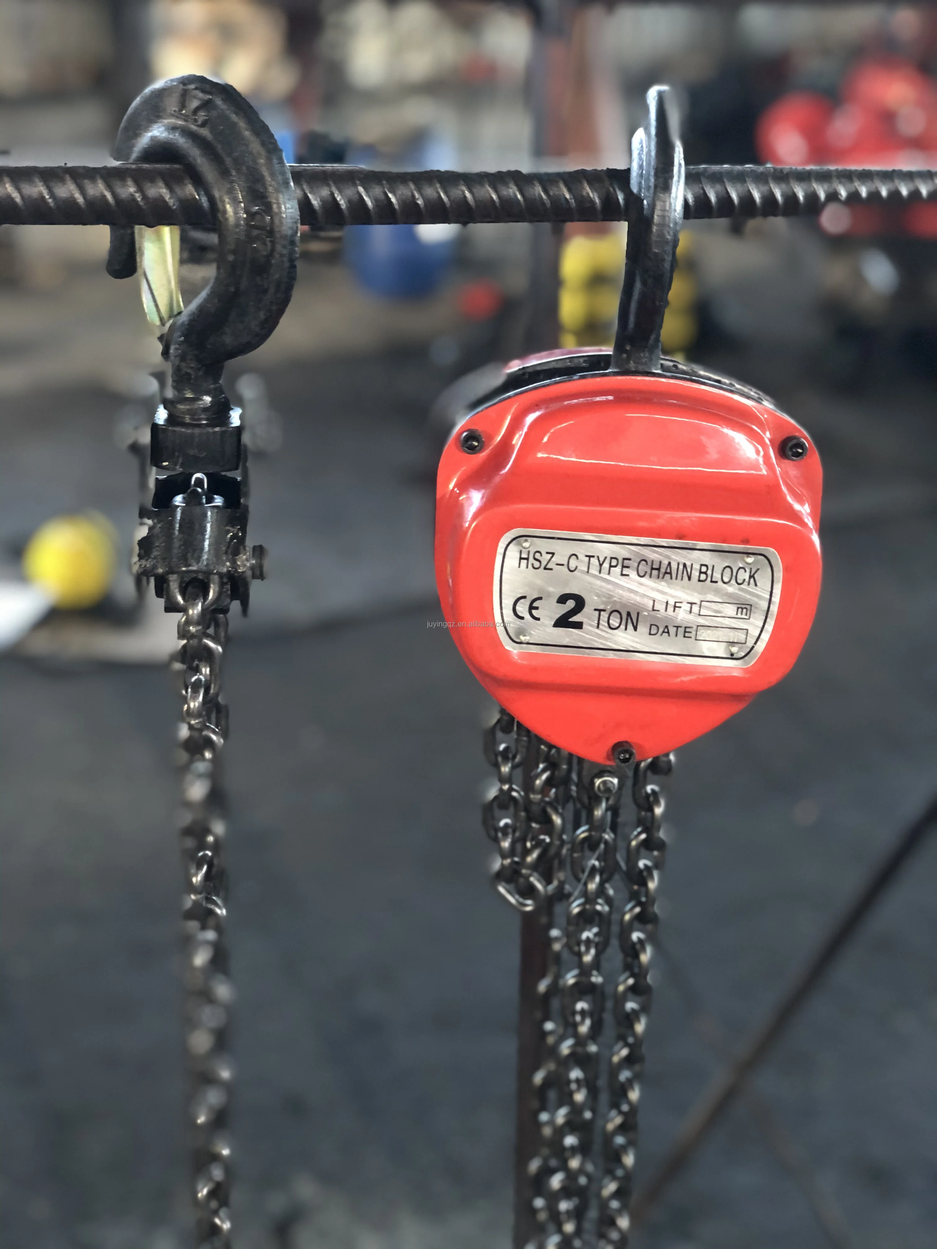 CE Approved Hsc Type 1 Ton Cadena De Polipasto Chain Hoist