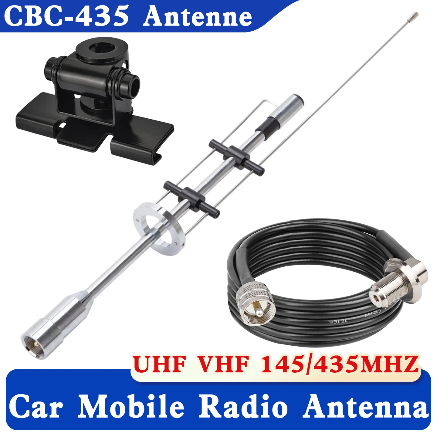cbc-435-antenna-mobile-radio-antenna-with-rb-400-car-antenna-clip-and-5-meter-coaxial-extend-cable-for-tyt-qyt-car-mobile-radio