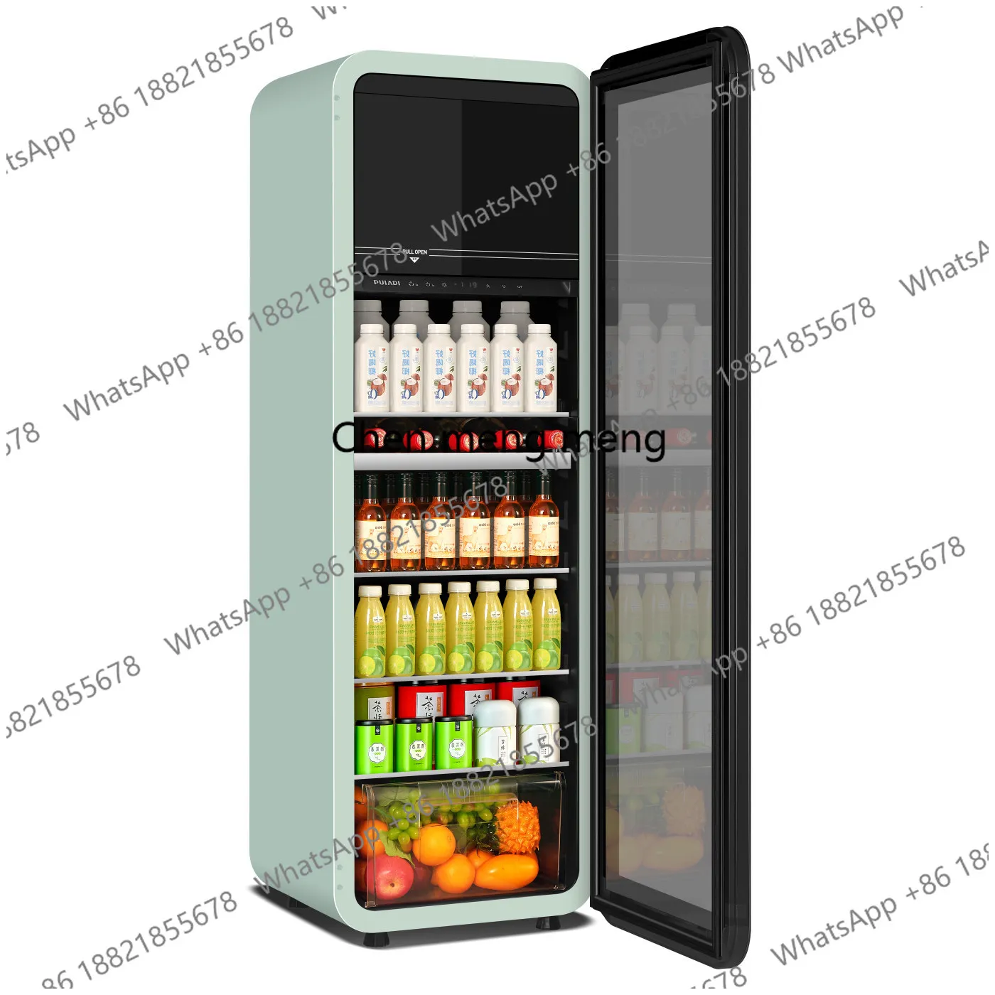 

Ice Bar Household Living Room Office Tea Beverage Red Wine Refrigerated Cabinet Frozen and Fresh