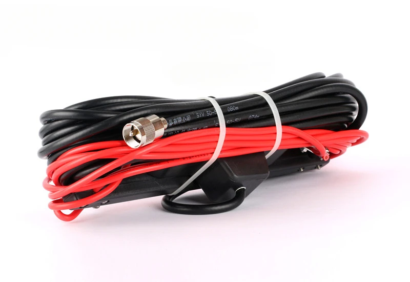 

Внутренняя связь 801,IC988B/C,90C антенна медный сердечник красный и черный провод.