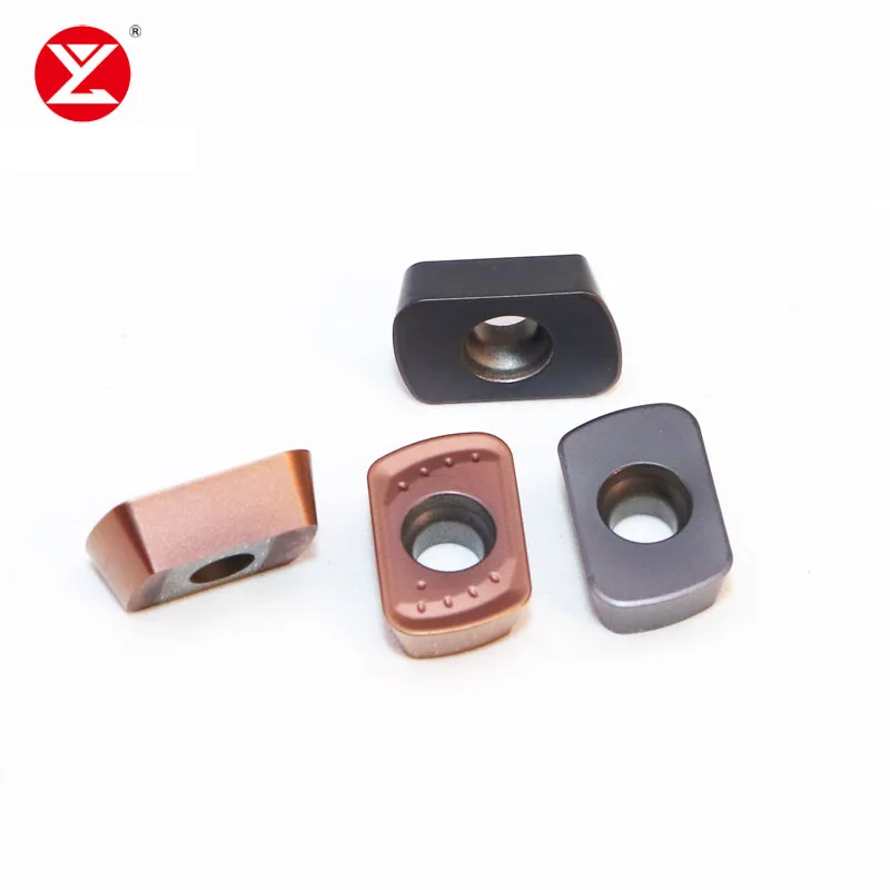YUZETOOLS-cortador de fresado EPNW0603 EPMT0603 de acero inoxidable, insertos de alimentación rápida, cabezal de corte de rosca CNC ASR06