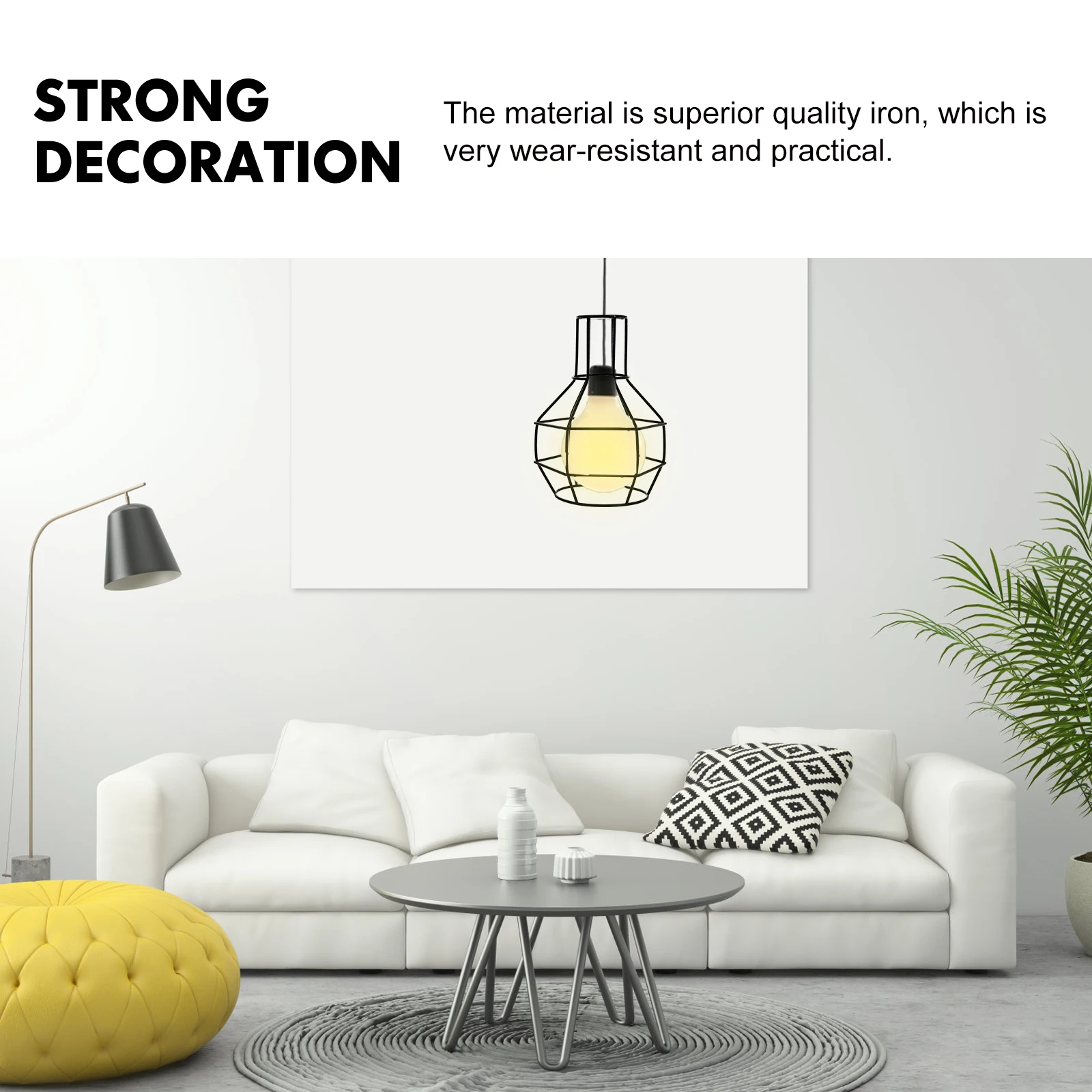 

Retro Iron Lampshade Wall Accessories Light Cover for Bar Decorative Cage Lamp Shades Table Floor Lighting AttachmentsVintage