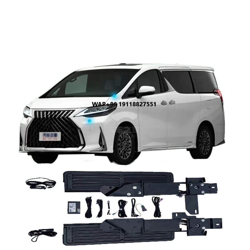 Car Electric Side Step for Alphard Automatic Electric Power Running Board Replacement High Quality 2020-2021