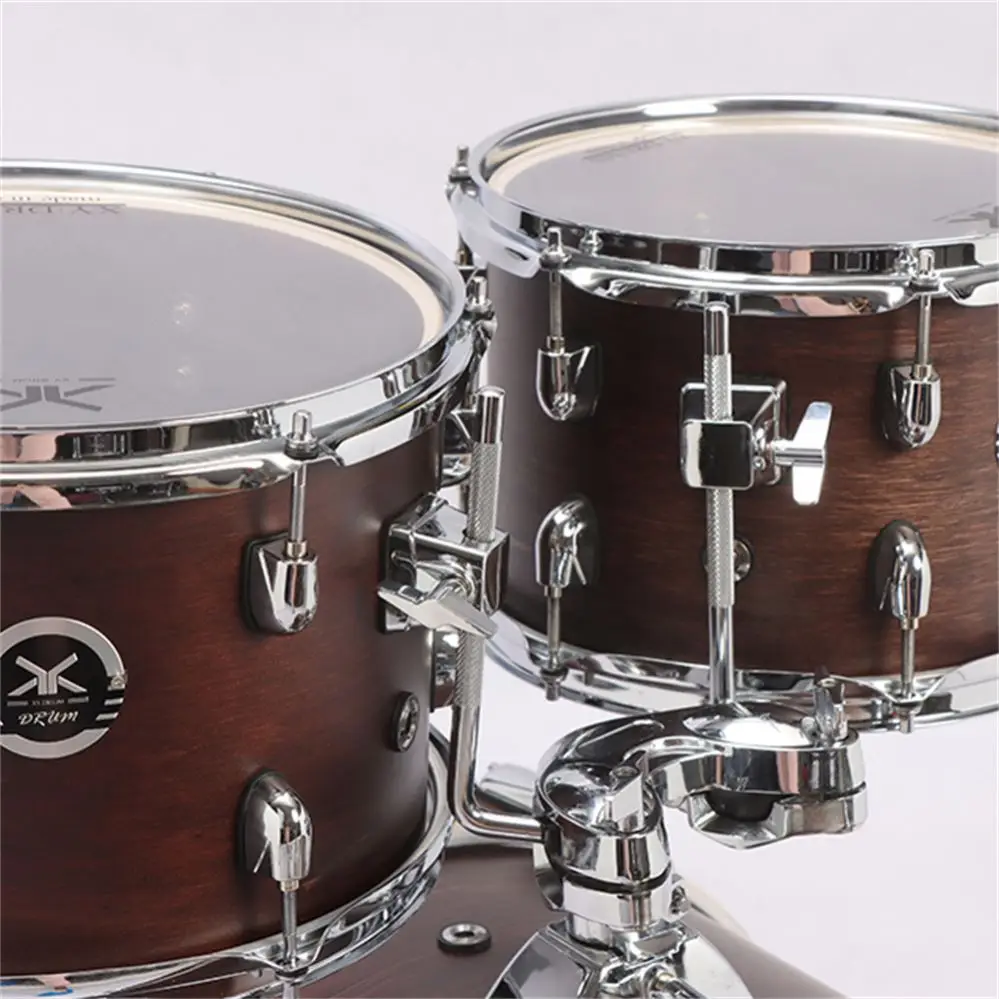 wholesale Portable Export Drum Set Professional Jazz with PVC Drum Heads Steel