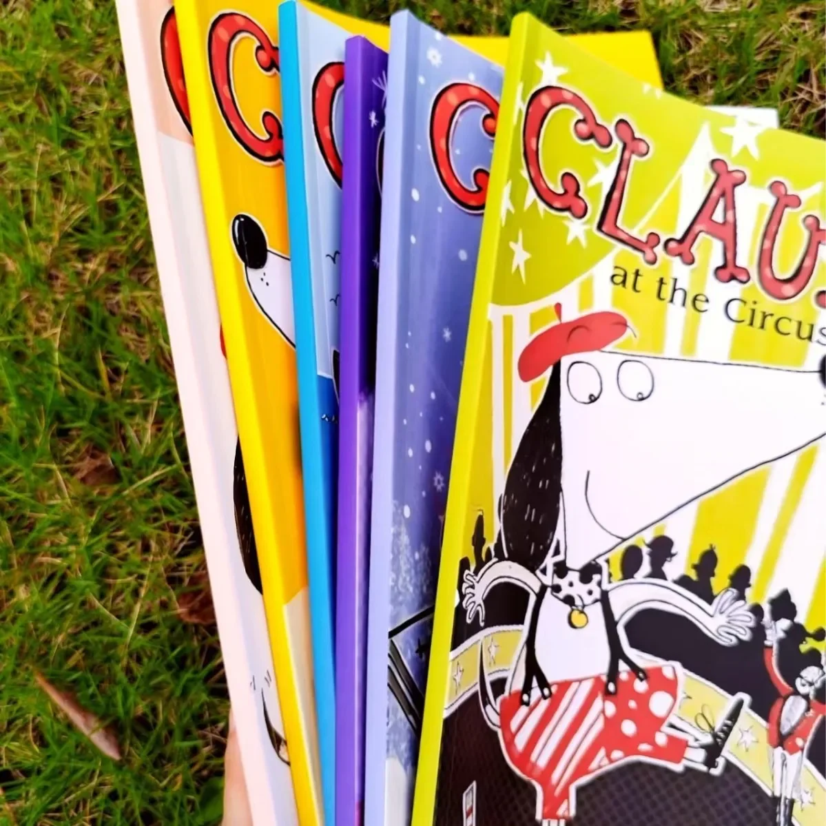 English Storybook For The Adventures Of Claude The Puppy 6 Volumes Children's Reading Bridge Book Color Printing