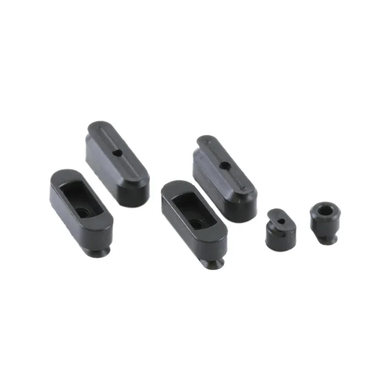 Fittings Vacuum Suction Cup Manipulator Accessories Silicone Material Long Oval PWG-6x10 PWG-6x20 PWG-6x30 PWG-8x20