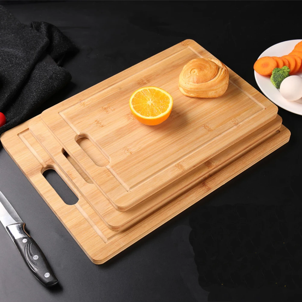 

Bamboo Cutting Board Multi function Kitchen Fruit Vegetable Boards Household Gadgets Chopping Meat Vegetables Practical