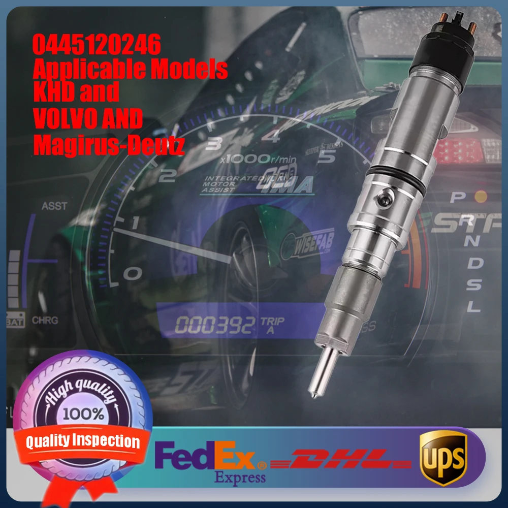 

Common Rail Injector 0445120246 04504664 21773130 Compatible With Volvo and Magirus-Deutz KHD