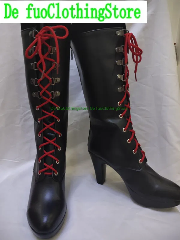 Danganronpa Trigger Happy Havoc Enoshima Junko Cosplay Schuhe Stiefel Spiel Spiel Anime Charakter Party Requisiten Halloween Kleidung
