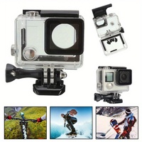 for GoPro Hero 4 3+ 3  go pro Accessories Underwater Waterproof Protective Housing Case Cover Camera Diving action camera Cover
