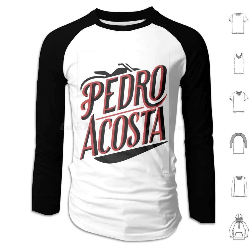 Pedro : Of ( Moto3 & Moto2 ) Hoodie cotton Long Sleeve 37 Pedro Pedro Pa37 Helmet Pedro 37 Pedro Logo Racing Motorcycle