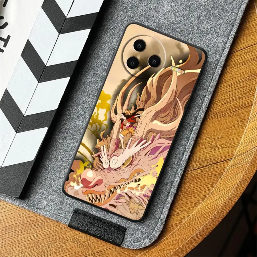 قطعة واحدة لطيف الكرتون شعار أسود لينة غطاء الهاتف الحال بالنسبة Xiaomi Redmi 9 14C 10 13C A5 12C K40 K80 Pro A3 A1 A2 Plus A4