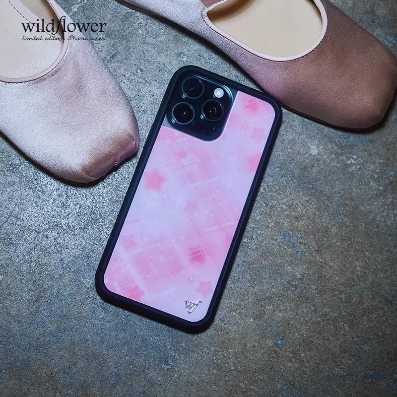 حافظة لهاتف آيفون 12 13 14 15 16 17 Pro Max Plus Air 16Pro wf Pink STAR ستاردست