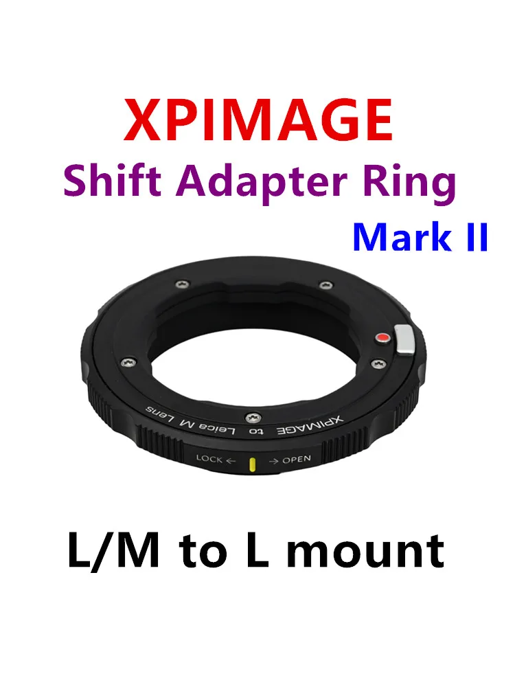 

XPimage Adapter for Leica M Lens to Leica SL Full Frame Mirrorless Camera,M to L mount,Panasonic S5 S1H S1R SIGMA fp L mount