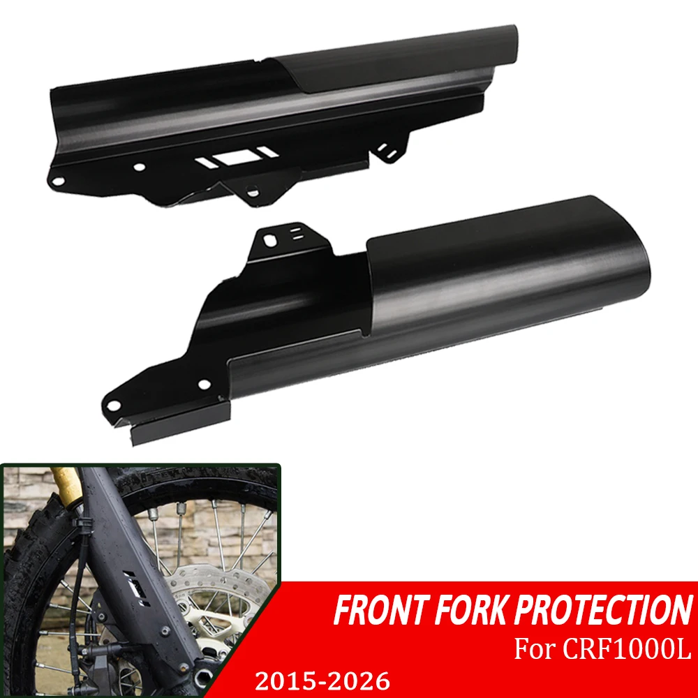 

Motocross Front fork protection guard For HONDA CRF1100L AFRICA TWIN DCT SPORTS ADV CRF1000L CRF 1000 L Adventure 2015-2026