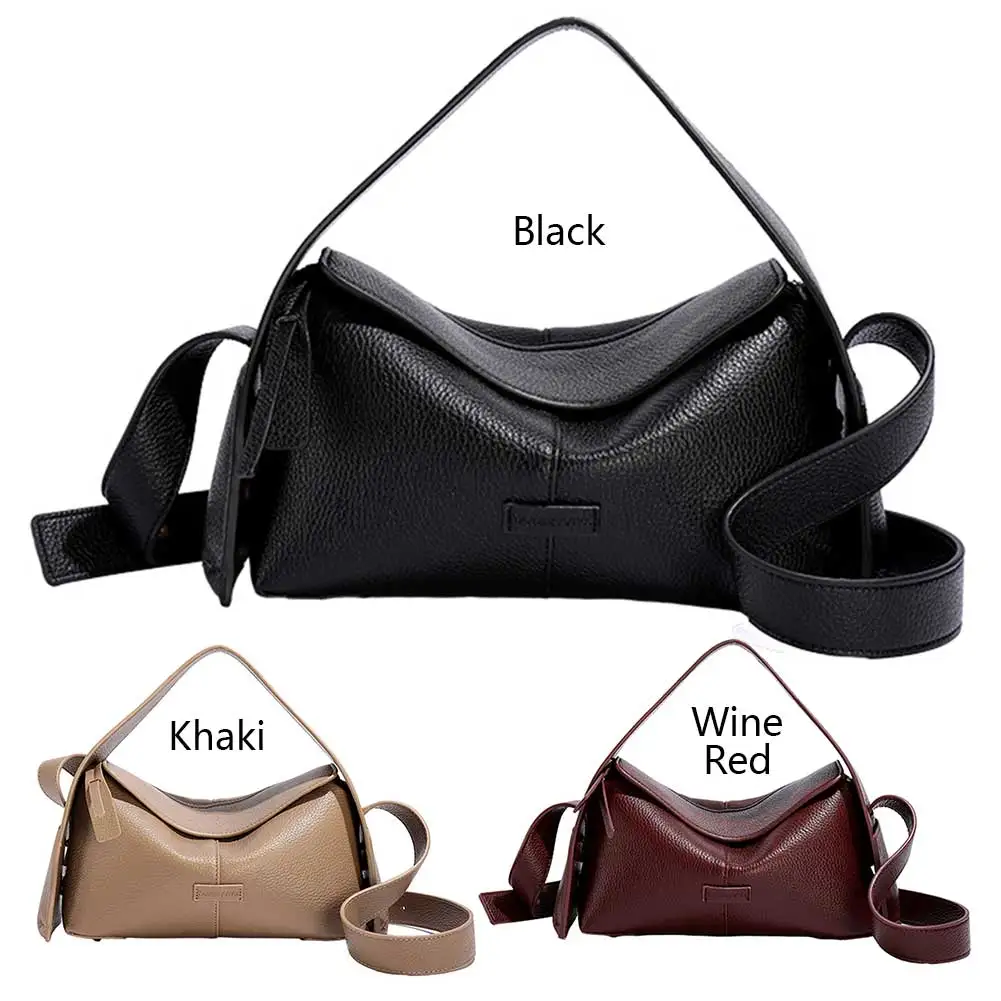 

Shoulder Bags for Women PU Leather Horizontal Niche Crossbody Bag Large Capacity Fashion Trend Shoulder Bags Work Travel Purses