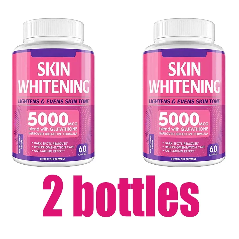 2 bottles of glutathione capsule health food