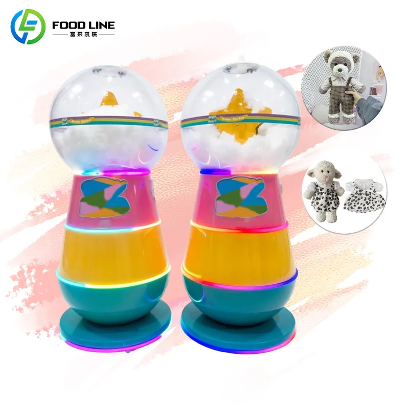 DIY Hand‑Operated Plush Toy Filling Unit Multi‑Material Stuffing Gear For Amusement Game Store Application