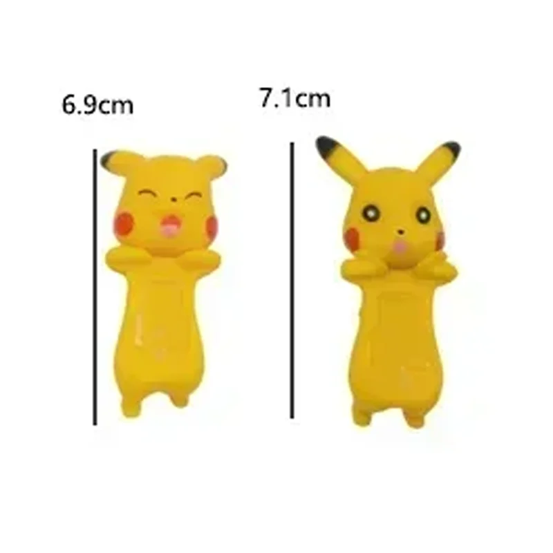 โมเดลตกแต่งโทรศัพท์มือถือรูปปิกาจูการ์ตูนน่ารักสไตล์ปาร์ตี้แองเจิล รุ่นฮิตจากโปเกมอน แบบกล่องสุ่ม