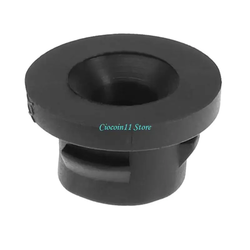 Y1UB Air Filter Holder Grommets Insert Mounting For 206 207 307 308 1007 Black Rubber Improved Sealing Engine Efficiency 2pcs