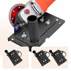 New 100-Type Angle Grinder 45° Tile Chamfering Stand Grinder Support Chamfer Cutting Auxiliary Side Handle Bracket Fixed Holder