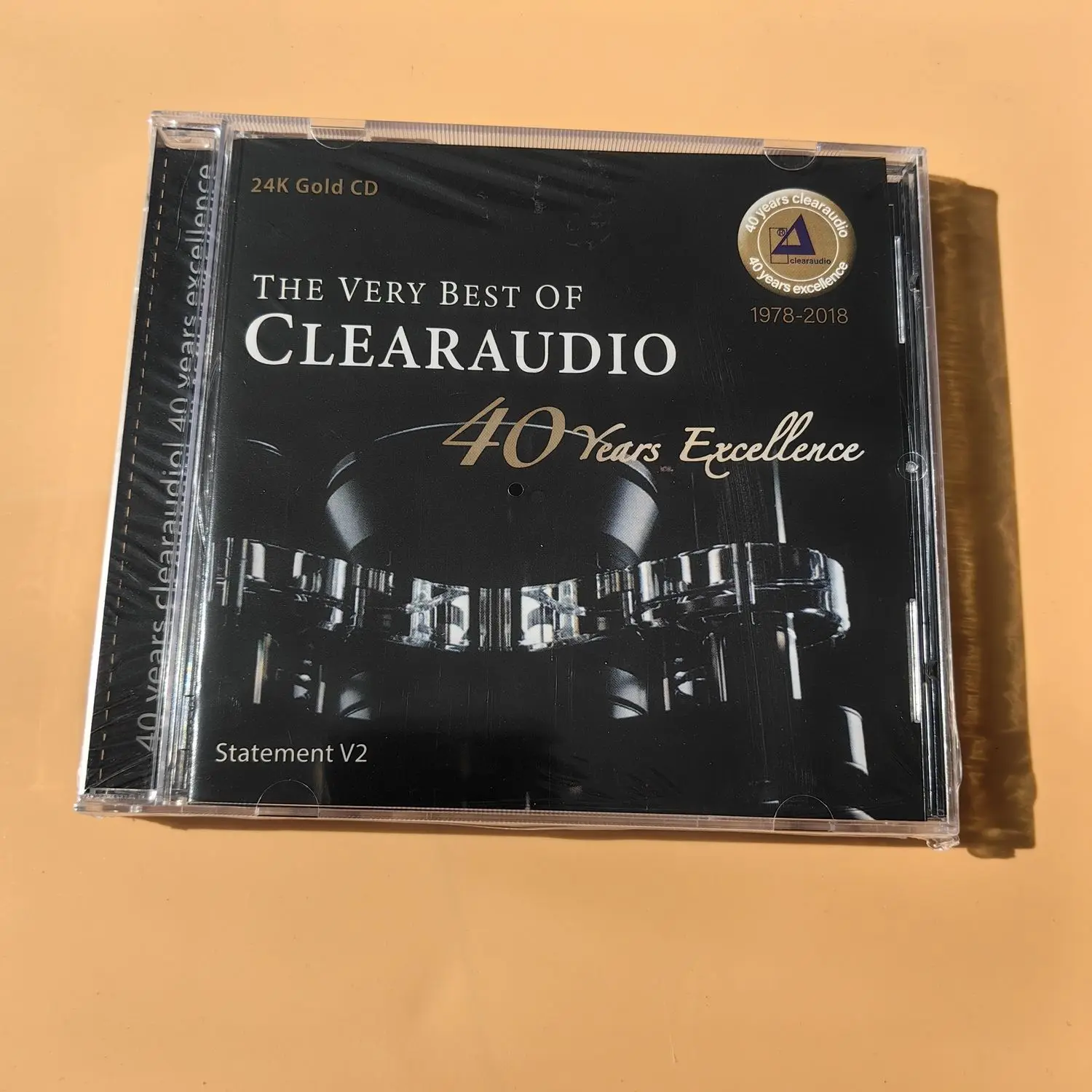 Clearaudio The Very Best of 40 Years Excellence 24K Gold CD 