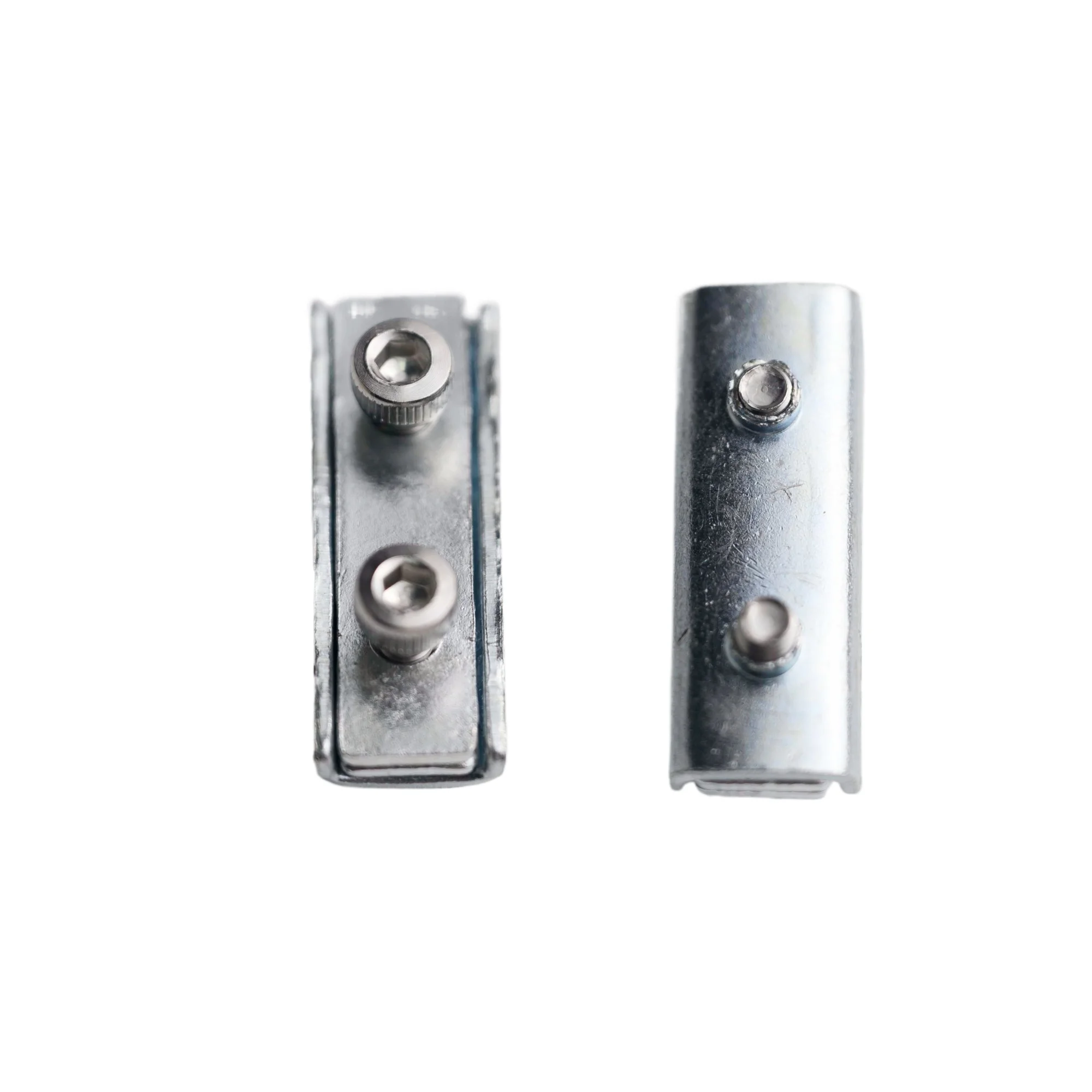 Go Kart Dual Screw Cable Clamp (2-Pack) – Throttle & Brake Cable Holder for Accelerator & Clutch Lines