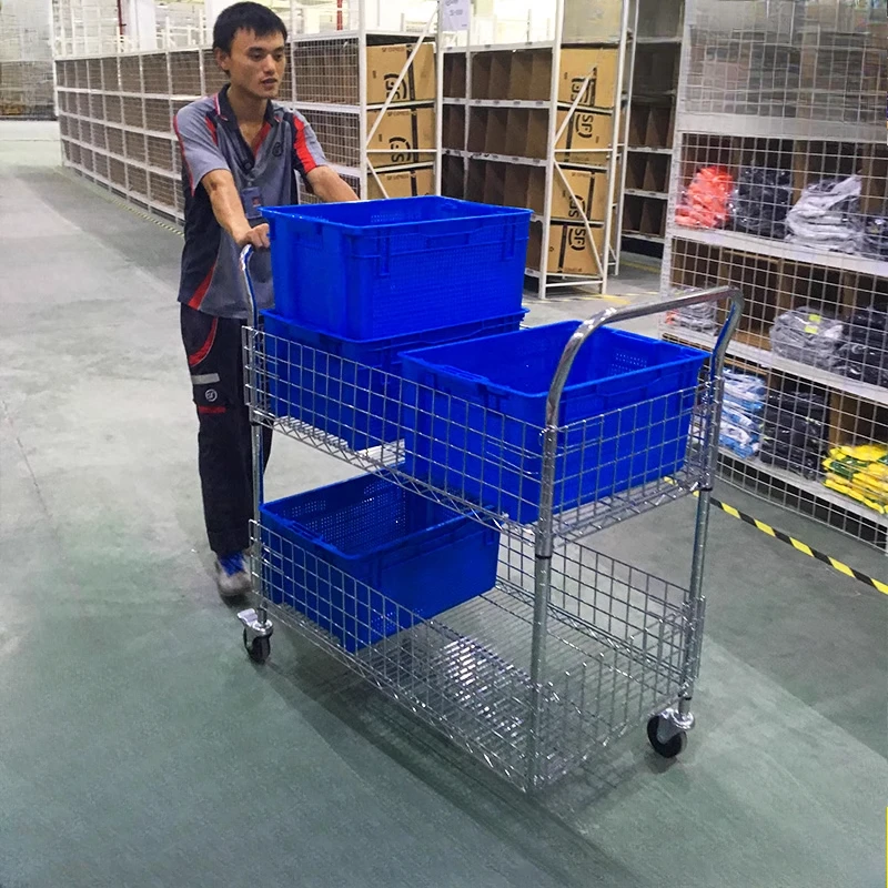 

E-commerce warehouse picking truck sorting truck four-sided fence logistics express distribution truck tally deliverywarehousing