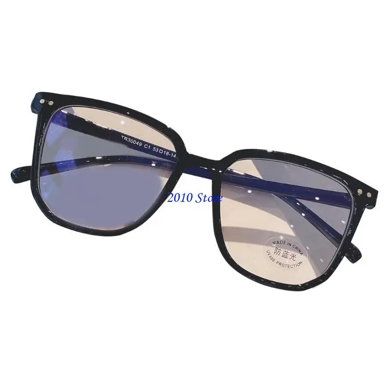 

F3MF Trendy Oversized Glasses for Everyday Use Women Men Teenagers Cosplay Glasses