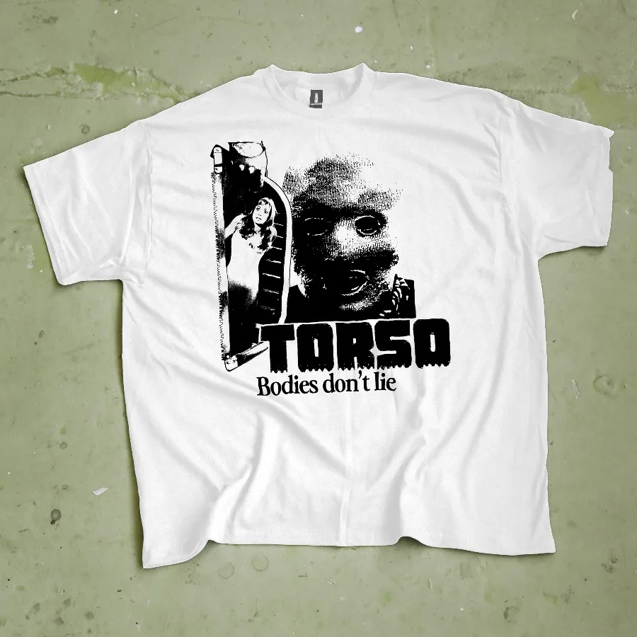 Vintage Torso T-Shirt - Italian Giallo Horror Movie Cult Film Tee Four season popular unisex cotton T-shirt