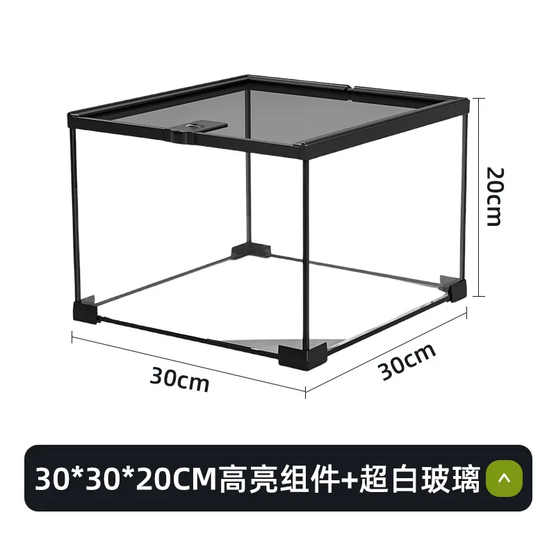 

Climbing pet glass tank Climbing pet box Rainforest tank Fish tortoise spider landscaping feeding tank Ornamental tank
