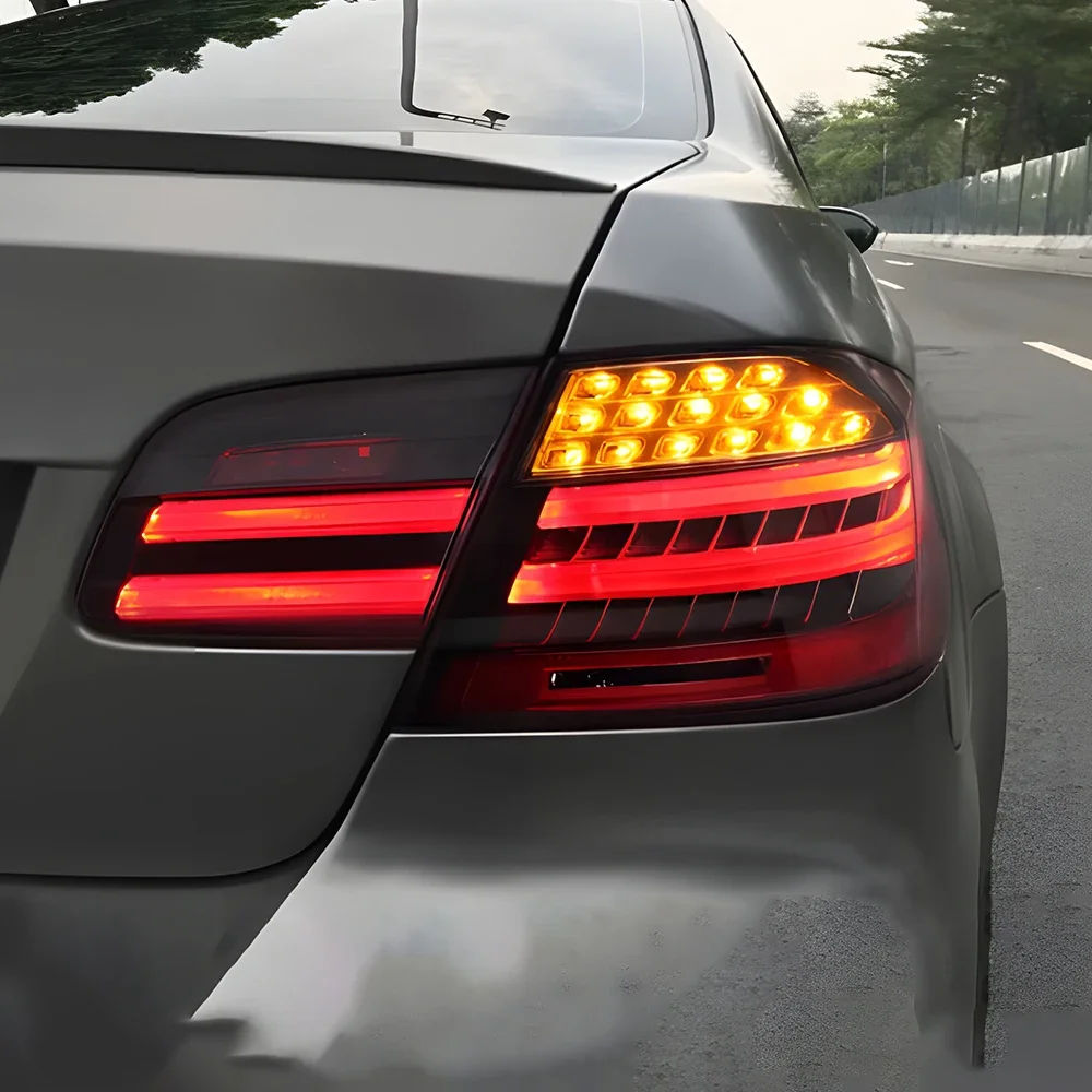 

Для BMW 3 серии E92 318i 320i 325i M3 2006-2012 светодиодные задние фонари в сборе, обновление, мигающий сигнальный светильник, аксессуары