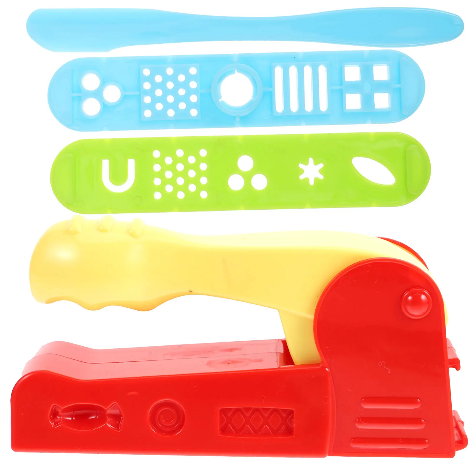 4Pcs Color Clay Tool Set Creative DIY Plastic Sand Mold Kit for Kids Beach Educational Fun DIY Educational Toys