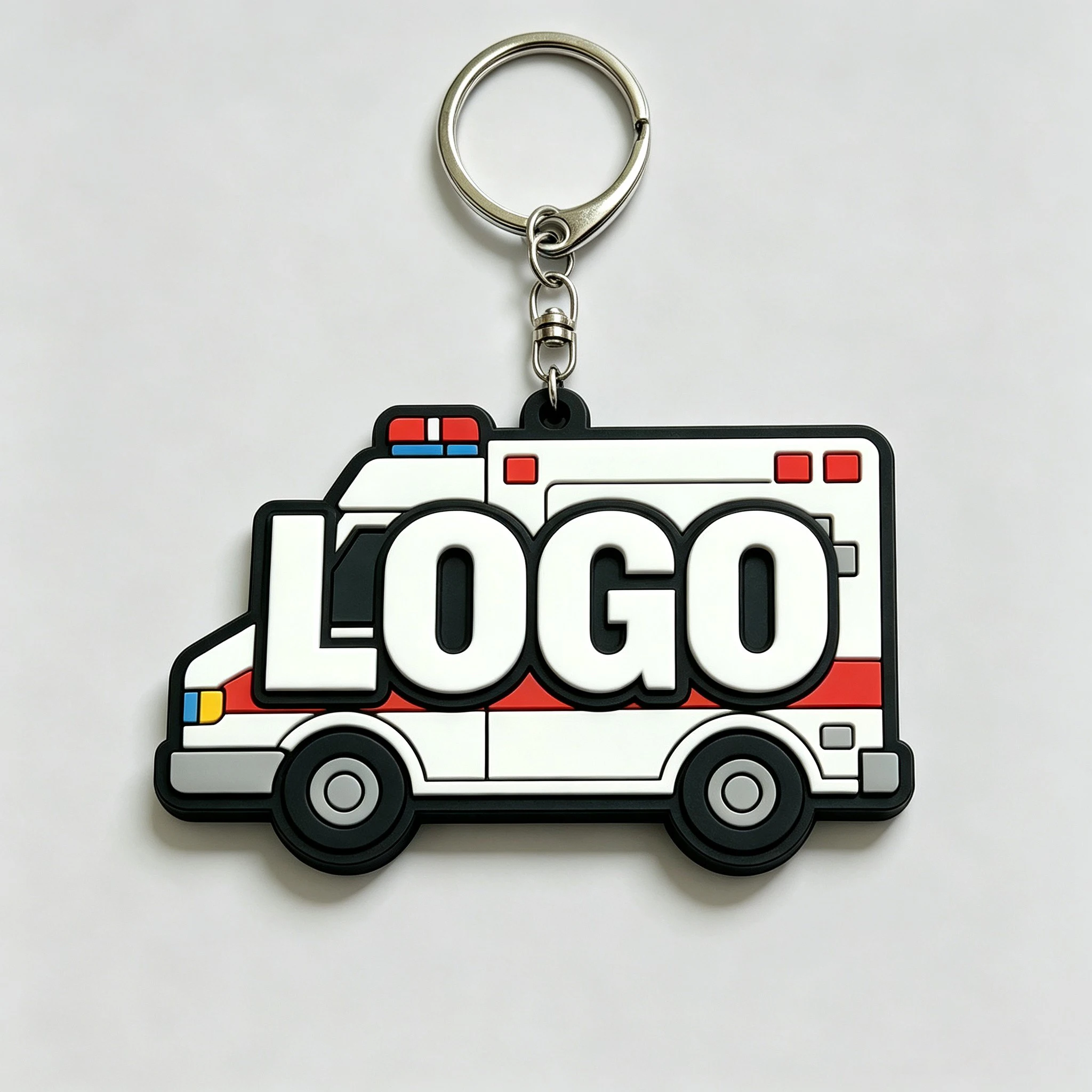 Custom 2D Soft Pvc Keychain Key Chain Logo Soft Rubber Keychains Silicone Keyring Rubber Personalized 3D Customized KEY CHAIN